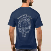 Clan MacGregor Crest T-Shirt (Achterkant)