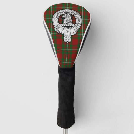 Clan MacGregor Crest &Tartan Golfheadcover (Voorkant)