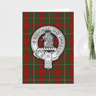 Clan MacGregor Crest & Tartan Kaart