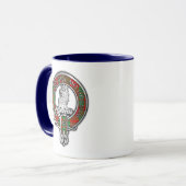 Clan MacGregor Crest & Tartan Mug (Devant gauche)