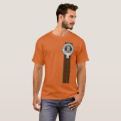 Clan MacGregor Crest &Tartan T-shirt (Voorkant volledig)
