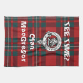 Clan MacGregor de serviette de golf (Horizontal)