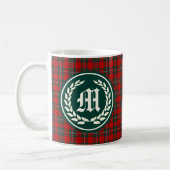 Clan MacGregor Tartan Monogram Koffiemok (Links)