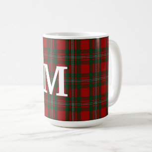 Clan MacGregor Tartan Plaid Custom Koffiemok