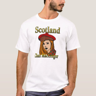 Clan MacGregor Tartan Scotland Shirten T-shirt