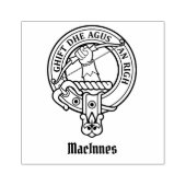 Clan MacInnes Crest Rubberstempel (Afrduk)