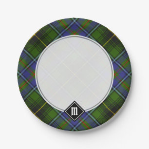 Clan MacInnes Tartan Papieren Bordje