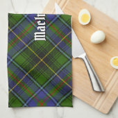 Clan MacInnes Tartan Theedoek (Quarter Fold)