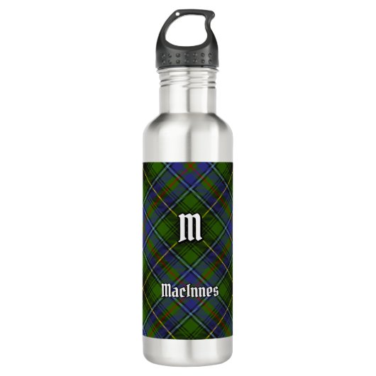 Clan MacInnes Tartan Waterfles (Voorkant)