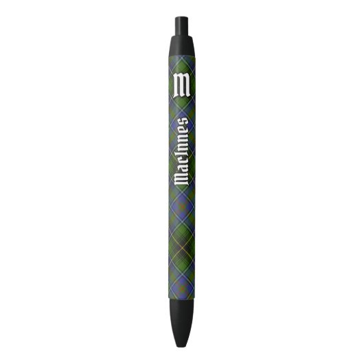 Clan MacInnes Tartan Zwarte Inkt Pen (Voorkant Verticaal)