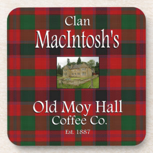 Clan MacIntosh's Old Moy Hall Coffee Co. Onderzetter