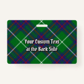 Clan MacIntyre Chasse Badge Tartan (Dos)