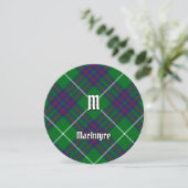 Clan MacIntyre Chasse Tartan Invitation (Debout devant)