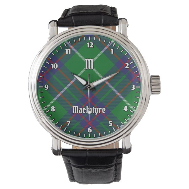 Clan MacIntyre Chasse Tartan Montre (devant)