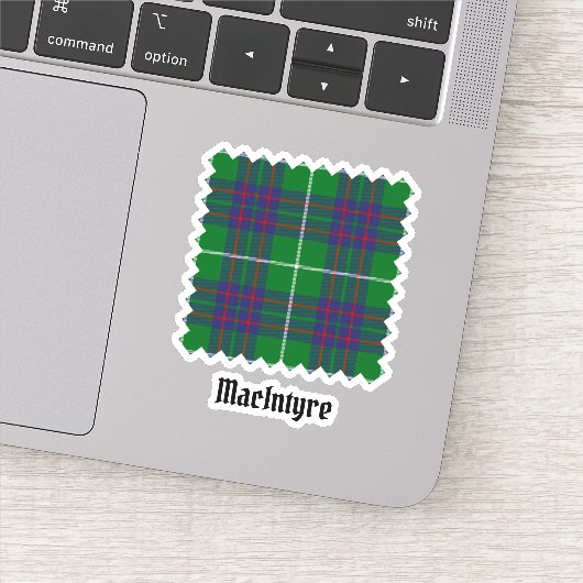 Clan MacIntyre Chasse Tartan Sticker (Détail)