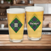 Clan MacIntyre Chasse Tartan Verre