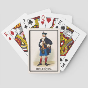 Clan MacIntyre Classic Scotland Bicycle Deck Speelkaarten
