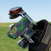 Clan MacIntyre Crest over jagen Tartan Golfheadcover (Insitu)