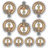 Clan MacIntyre Crest Sticker Set (Voorkant)