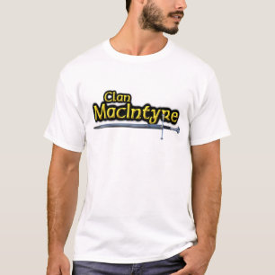 Clan MacIntyre geïnspireerde Schotse T-shirt