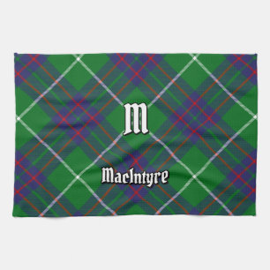 Clan MacIntyre Hunting Tartan Kitchen Towel Theedoek
