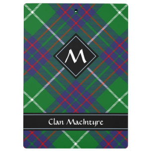 Clan MacIntyre Hunting Tartan Klembord