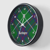 Clan MacIntyre Hunting Tartan Large Clock (Hoek)