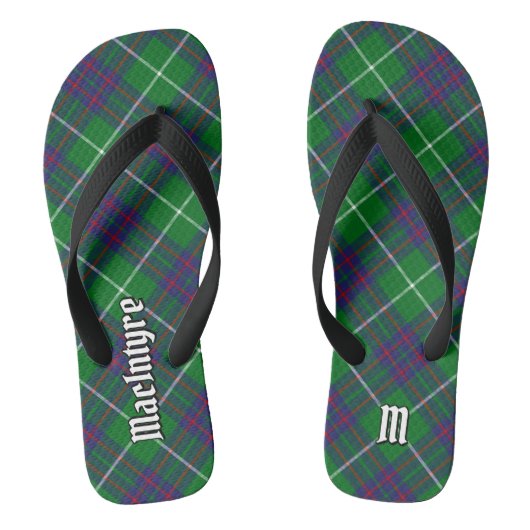 Clan MacIntyre Hunting Tartan Teenslippers (Voetbed)