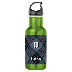 Clan MacKay Blauwe Tartan Waterfles