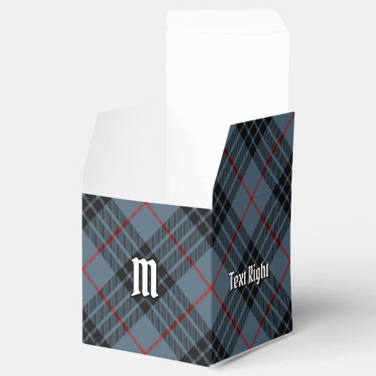 Clan MacKay Blue Tartan Bedankdoosjes (Geopend)