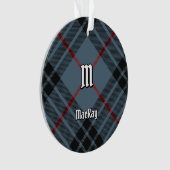 Clan MacKay Blue Tartan Ornament (voorkant)