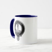 Clan MacKay Crest Gelé Vitre Mug (Devant gauche)