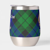 Clan MacKay Crest over Tartan (Rechts)
