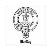Clan MacKay Crest Rubber Stamp Rubberstempel (Afrduk)