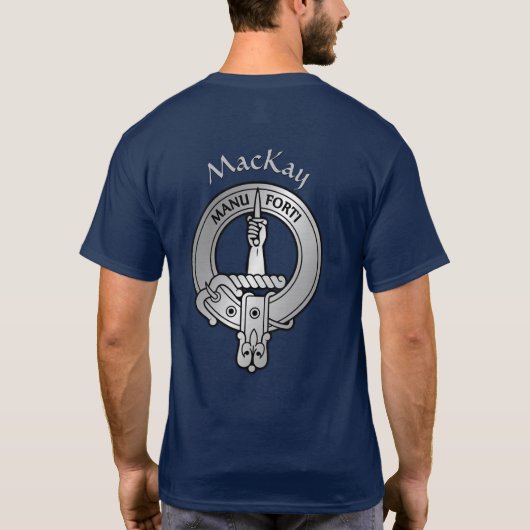 Clan MacKay Crest T-Shirt (Dos)