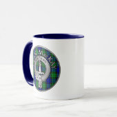 Clan MacKay Crest & Tartan Mug (Devant gauche)