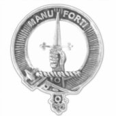Clan Mackay Schotland Badge Car Sticker (Voorkant)