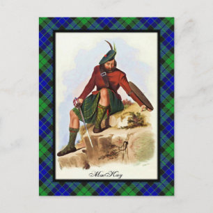 Clan MacKay Scottish Dreams Briefkaart