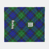 Clan MacKay Tartan Fleece Deken (Voorkant (Horizontaal))