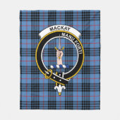 Clan MacKay Tartan Pset Fleece Deken (Voorkant)