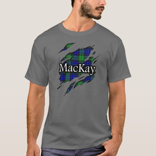 Clan MacKay Tartan Spirit Shirt (Voorkant)