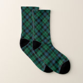 Clan MacKay Tartan Vert et bleu écossais Plaid (Paire)