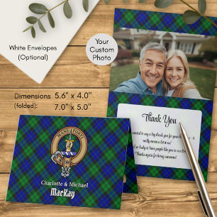 Clan MacKay Wapen over Tartan