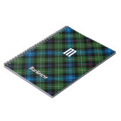Clan MacKenzie Carnet Tartan (Côté gauche)