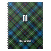 Clan MacKenzie Carnet Tartan (Devant)