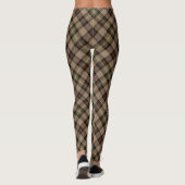 Clan MacKenzie Chasse Leggings Tartan Brown (Dos)