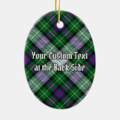Clan MacKenzie Crest Ceramic Ornament (Achterkant)