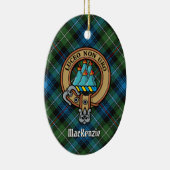 Clan MacKenzie Crest Ceramic Ornament (Rechts)