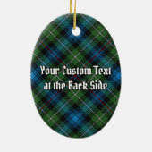 Clan MacKenzie Crest Ceramic Ornament (Achterkant)