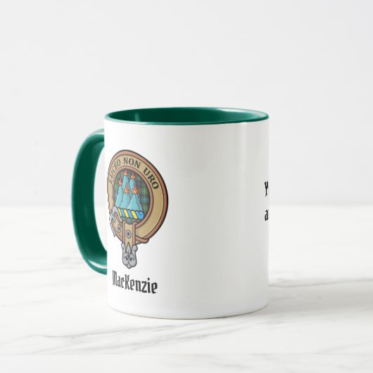 Clan MacKenzie Crest Mug (Devant gauche)